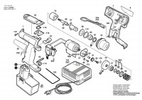 Bosch 0 601 939 680 Gdr 100 Cordless Percus Screwdriv 12 V / Eu Spare Parts
